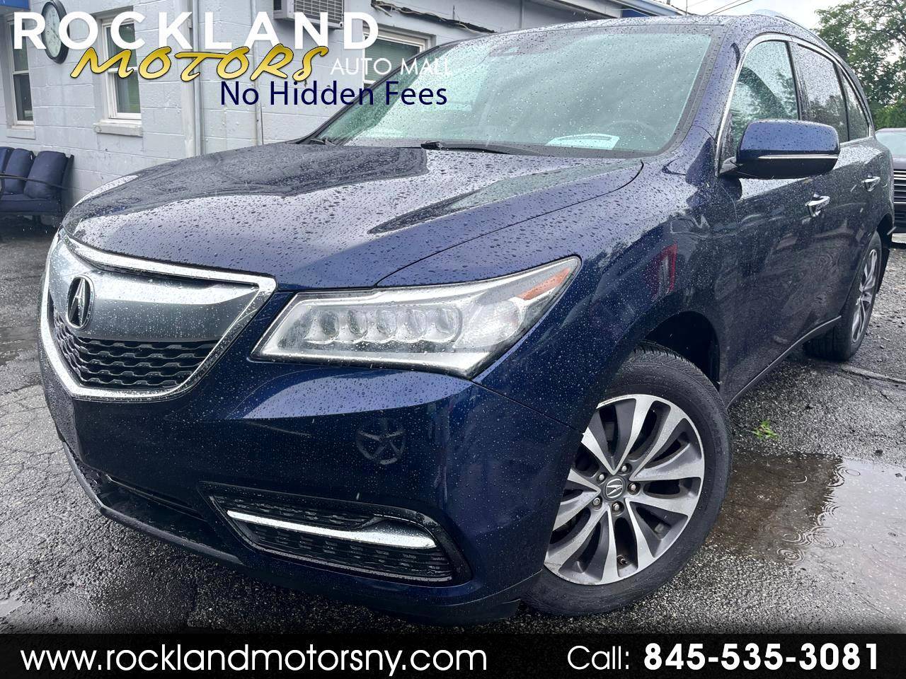2016 Acura MDX AcuraWatch Plus — SUV — 143,274 mi — West Nyack, NY