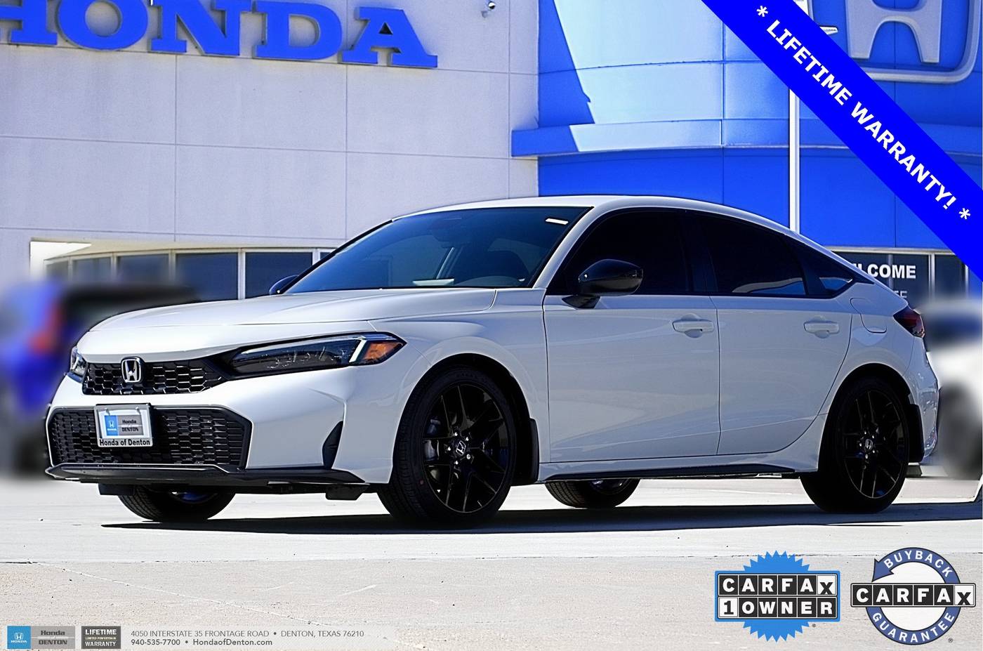 2025 Honda Civic Sport — Hatchback — 1,000 mi — Denton, TX