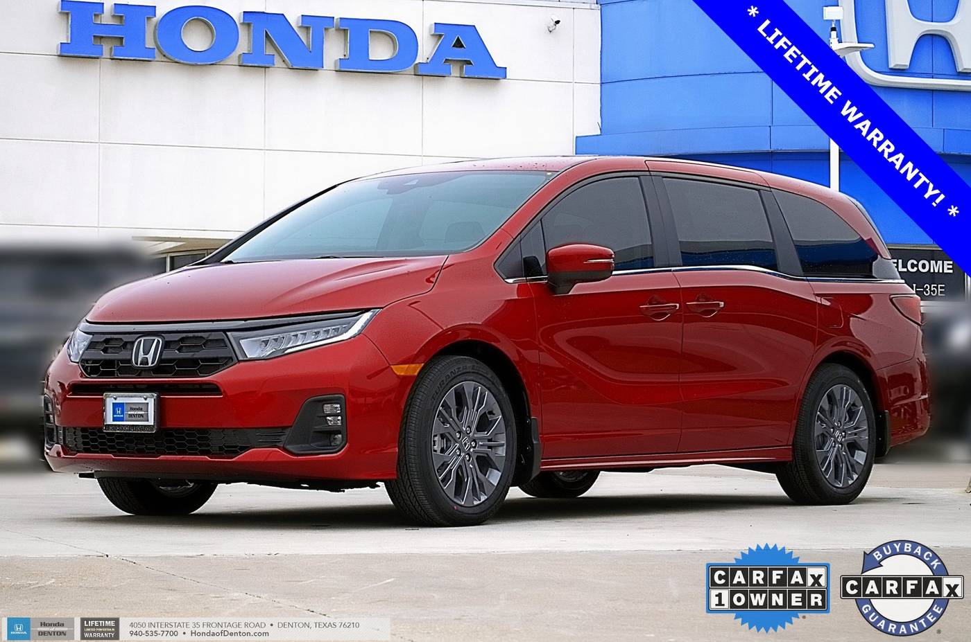 2025 Honda Odyssey Touring — Minivan — 1,000 mi — Denton, TX