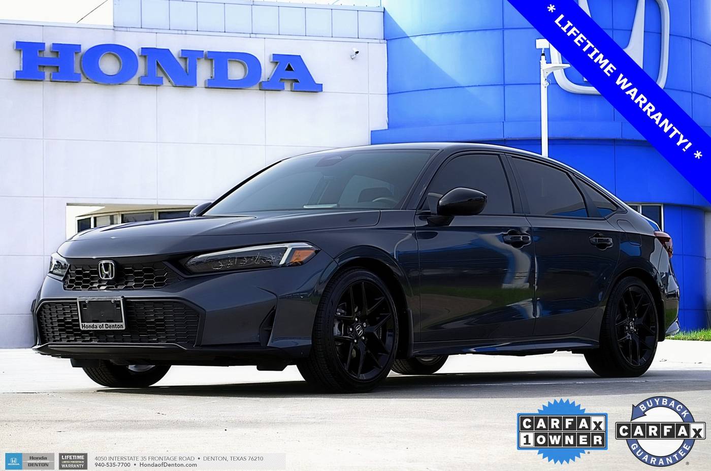 2025 Honda Civic Sport — Sedan — 327 mi — Denton, TX