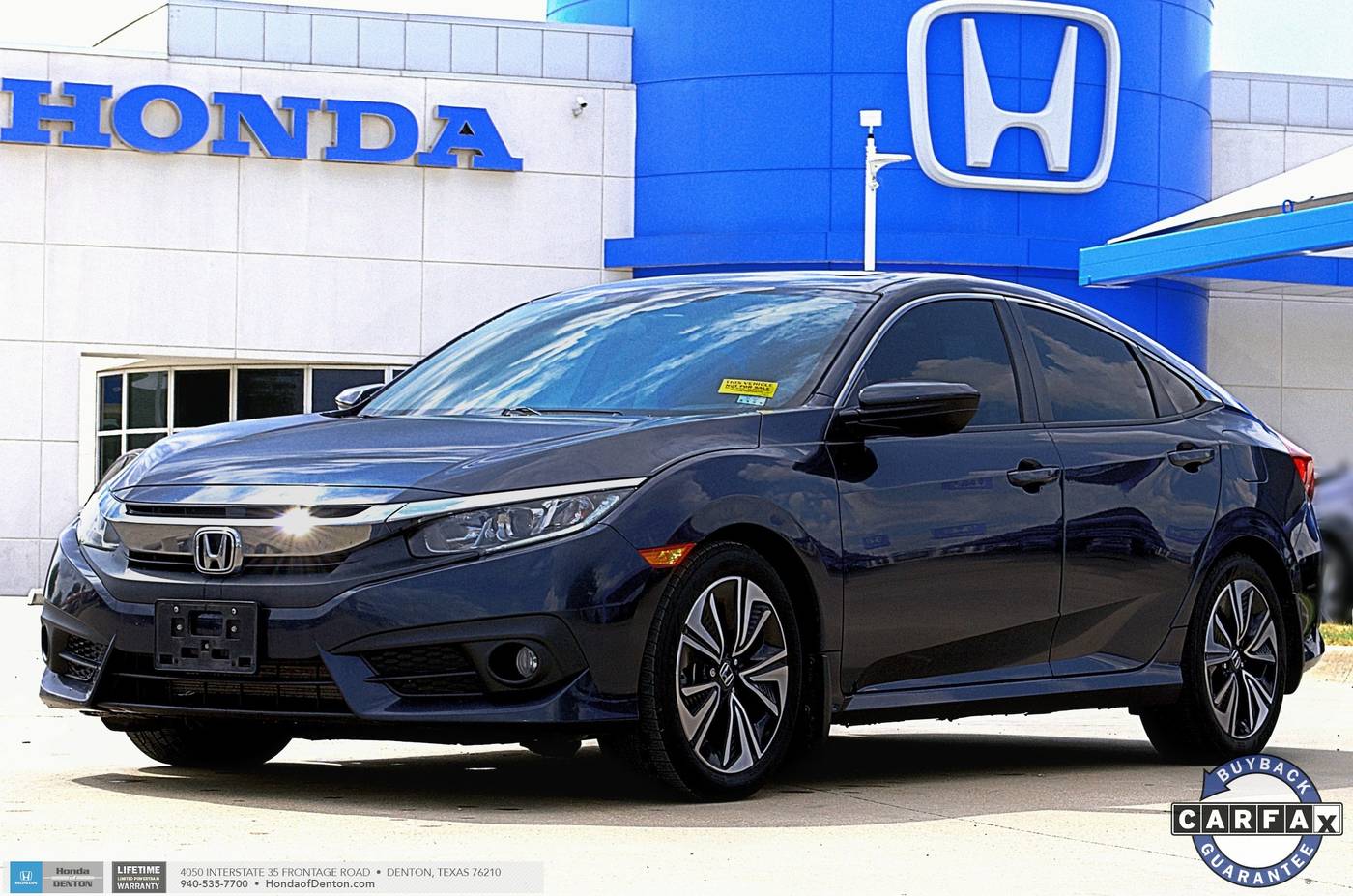 2017 Honda Civic EX-L — Sedan — 100,169 mi — Denton, TX