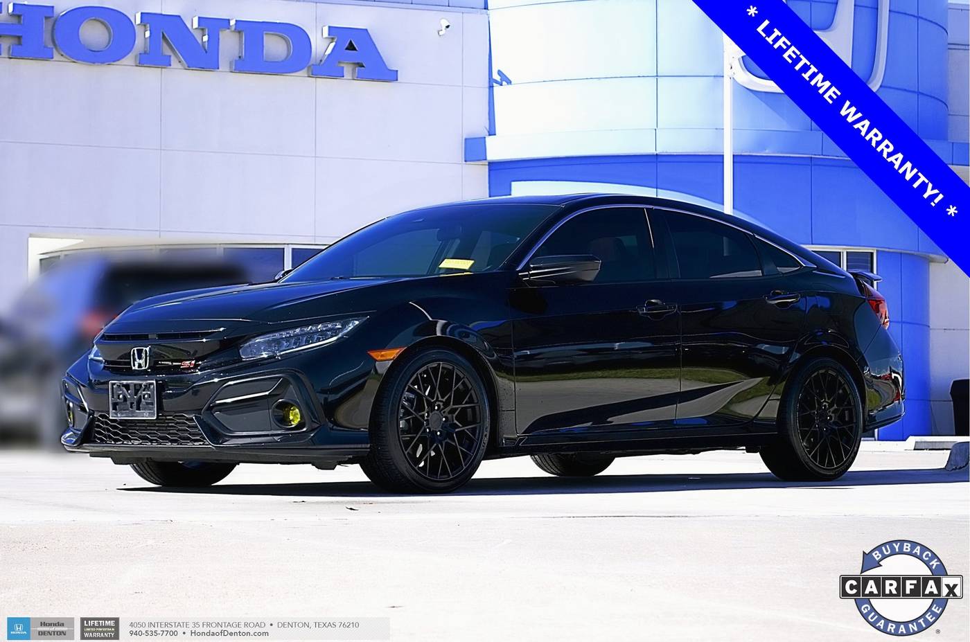 2020 Honda Civic Si — Sedan — 70,679 mi — Denton, TX