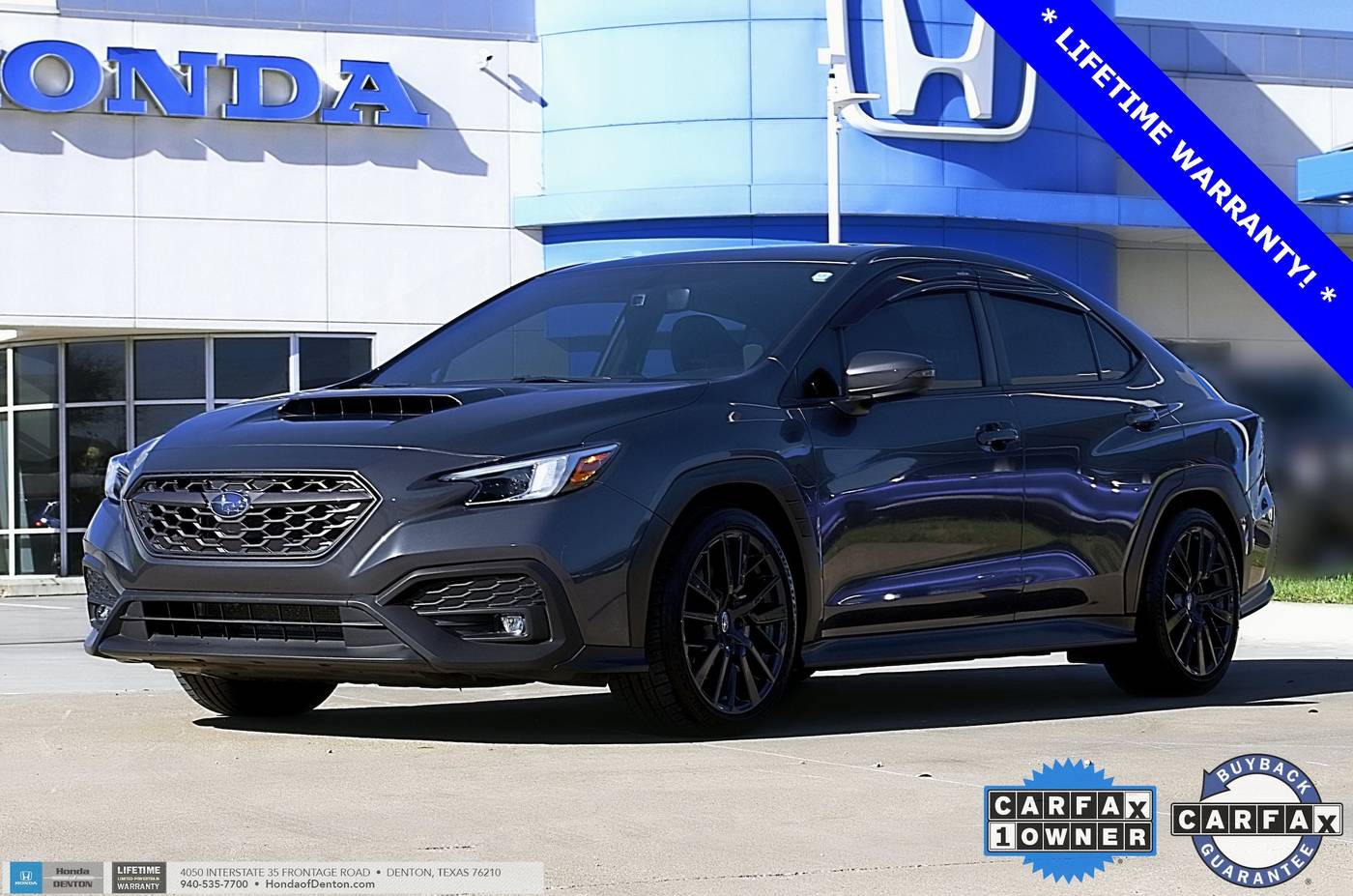 2023 Subaru WRX Limited — Sedan — 4,580 mi — Denton, TX