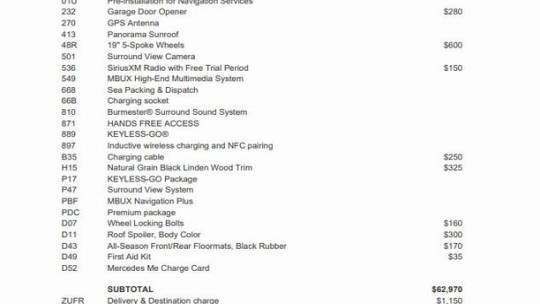 2023 Mercedes-Benz EQB EQB 300 — SUV — 30,219 mi — Silver Spring, MD