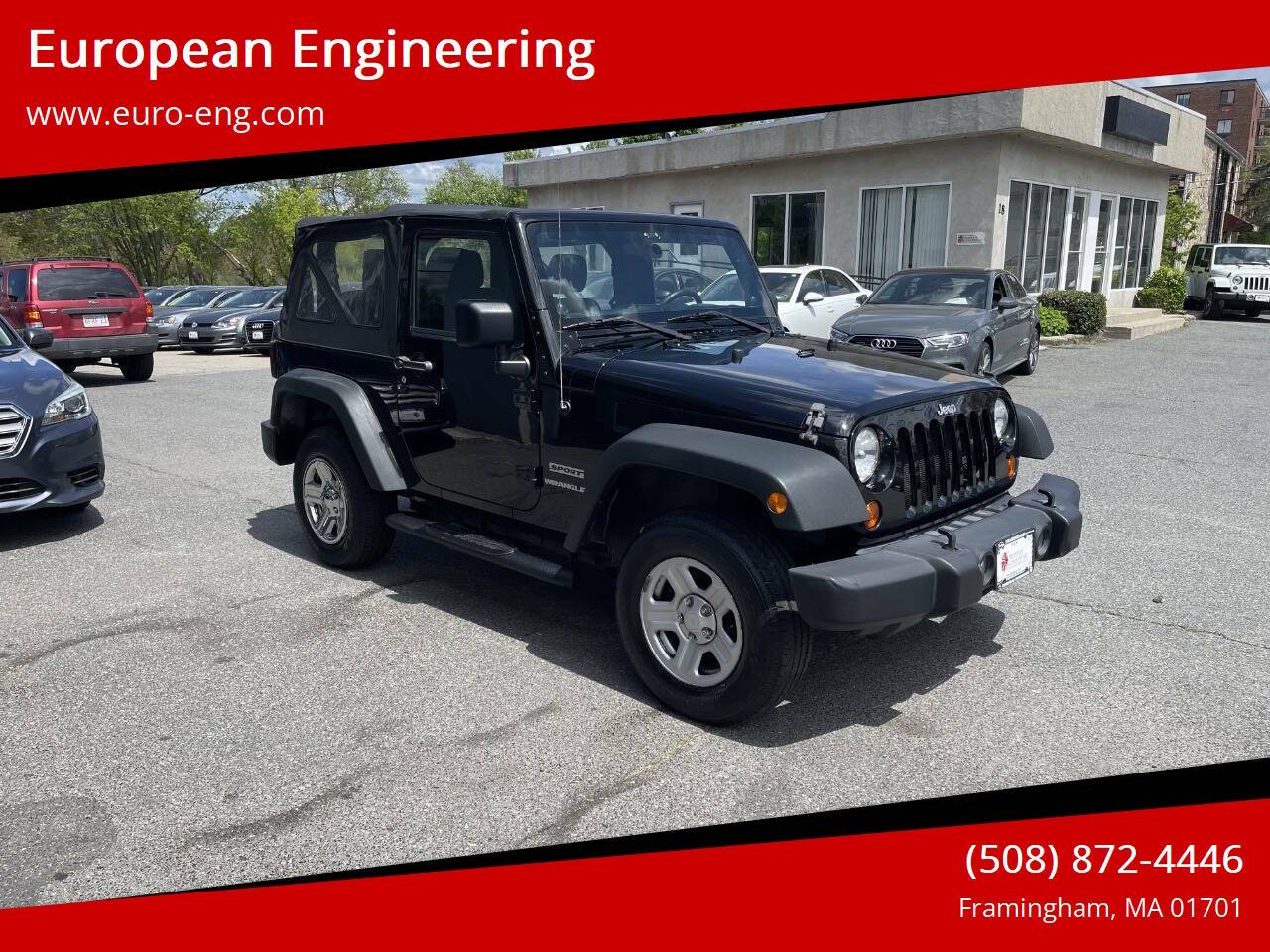 2012 Jeep Wrangler Sport — SUV — 56,348 mi — Framingham, MA