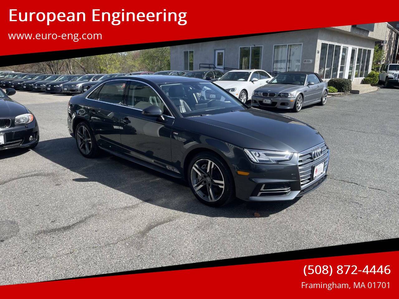 2018 Audi A4 Premium Plus — Sedan — 38,835 mi — Framingham, MA