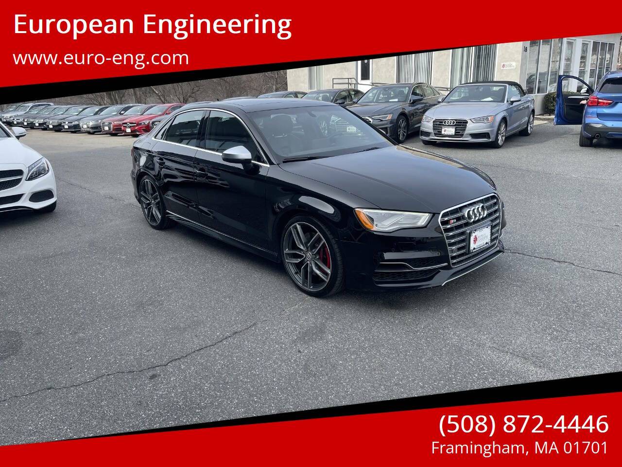 2016 Audi S3 Premium Plus — Sedan — 63,345 mi — Framingham, MA