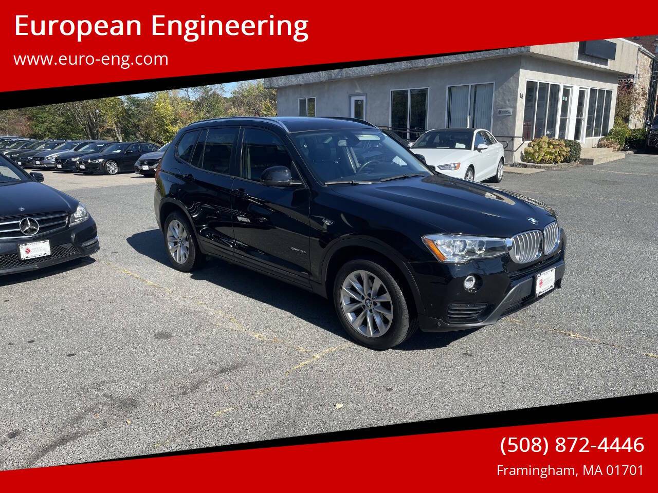 2017 BMW X3 28i — SUV — 79,450 mi — Framingham, MA