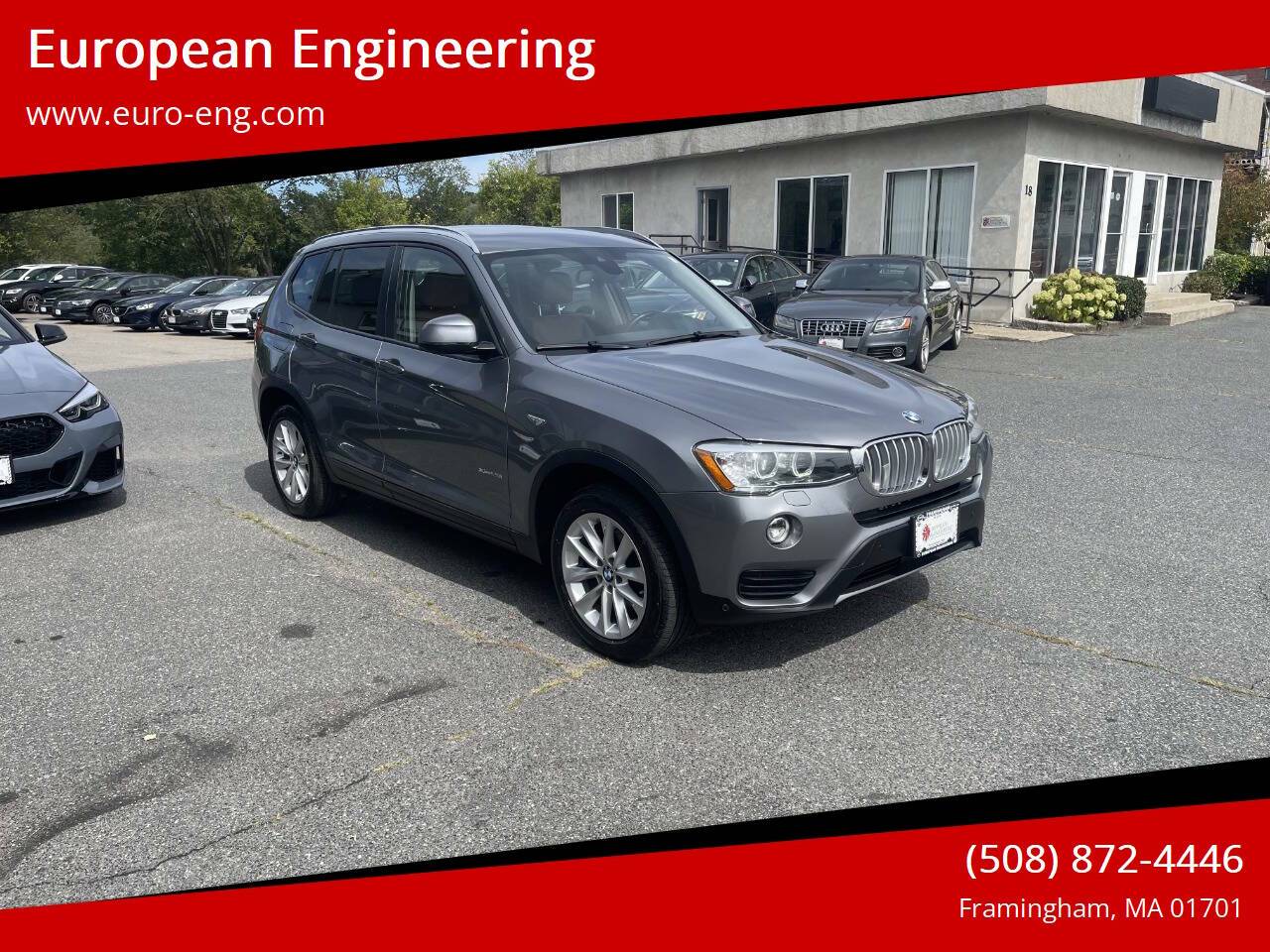 2017 BMW X3 28i — SUV — 90,514 mi — Framingham, MA
