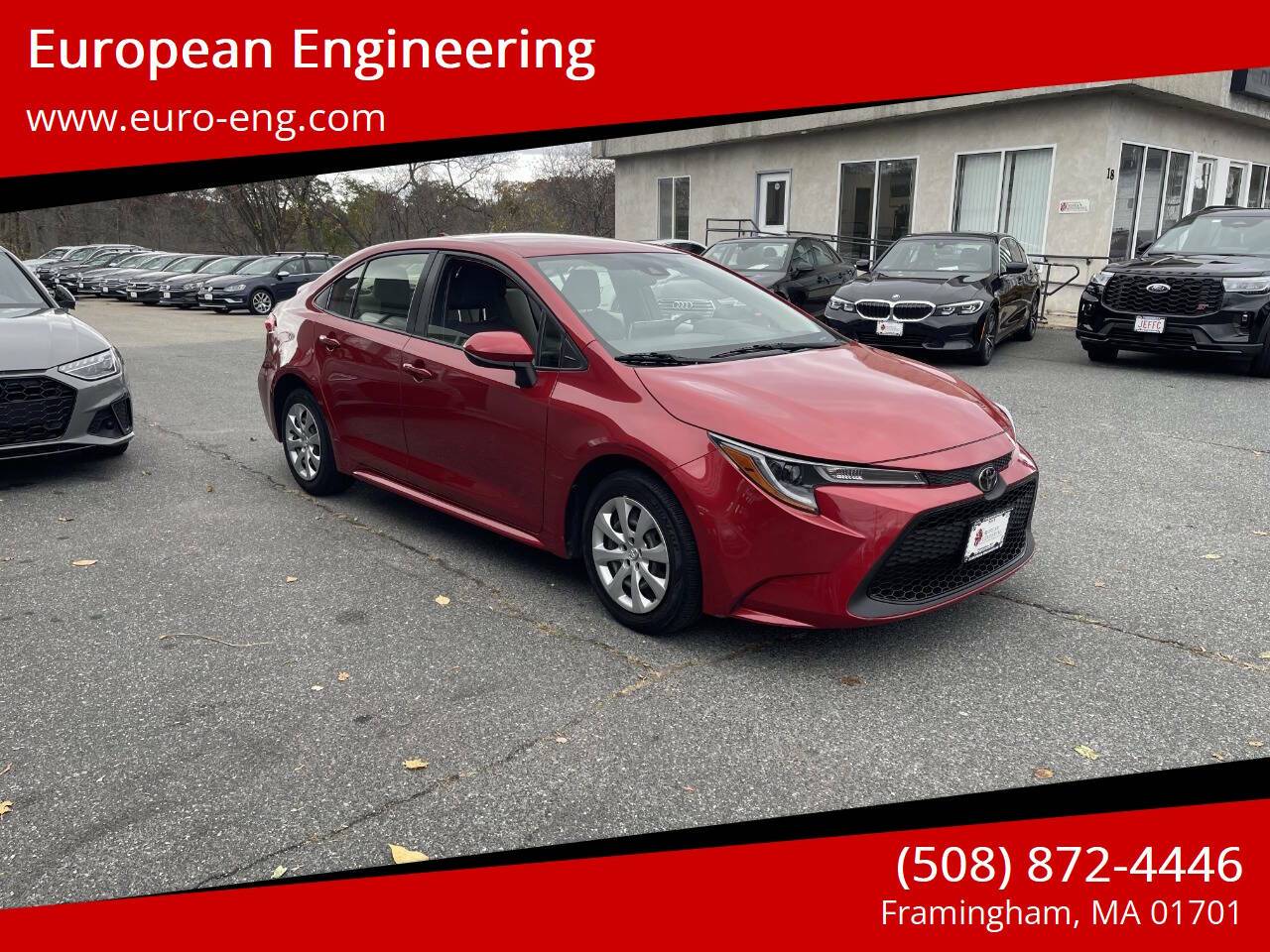 2020 Toyota Corolla LE — Sedan — 36,402 mi — Framingham, MA