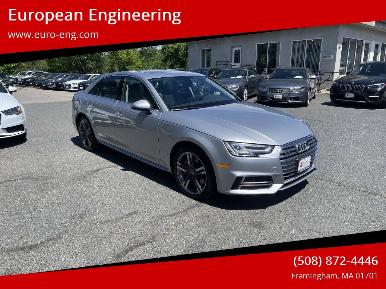 2018 Audi A4 Premium Plus — Sedan — 83,303 mi — Framingham, MA