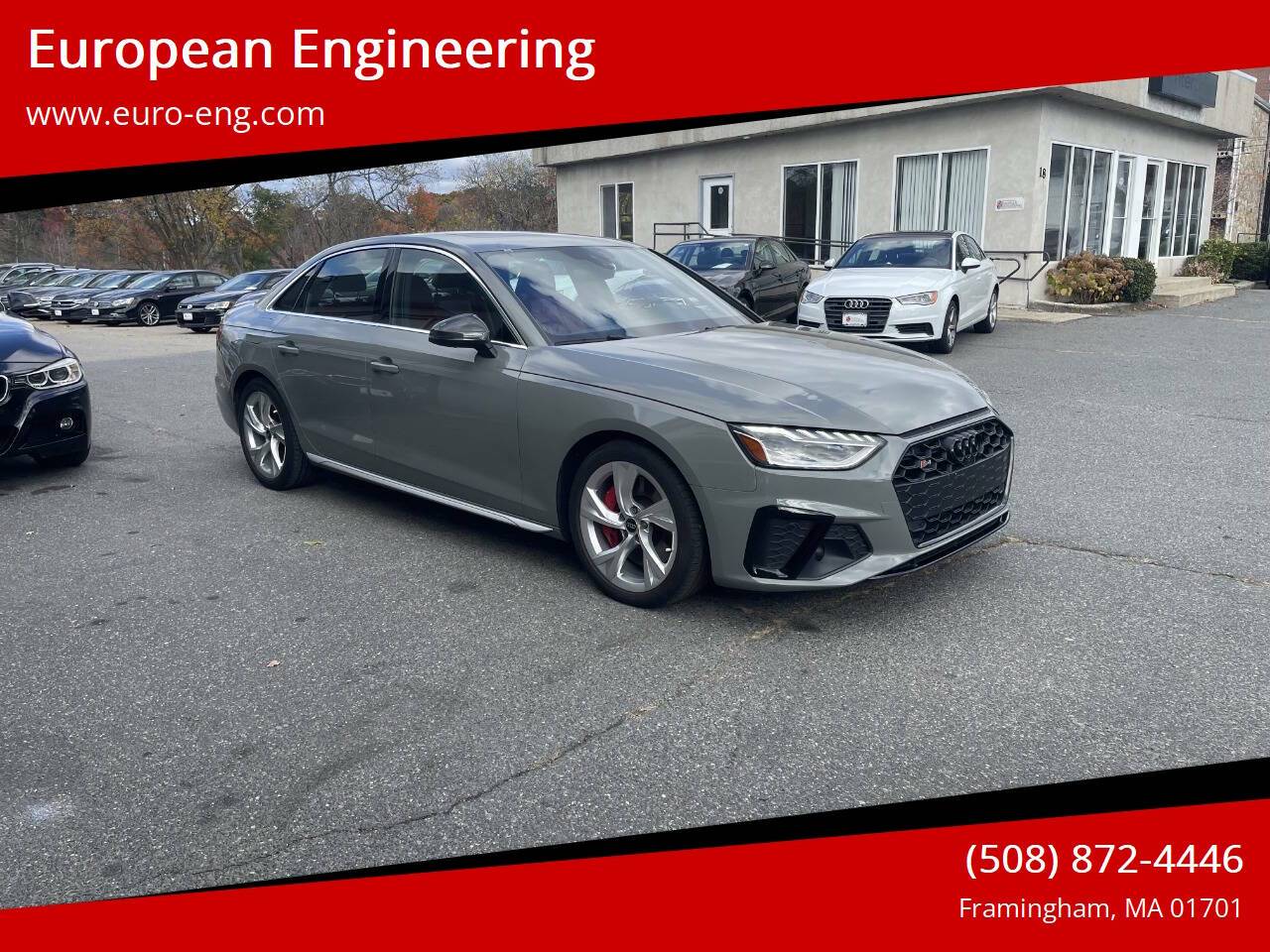 2021 Audi S4 Premium Plus — Sedan — 45,526 mi — Framingham, MA