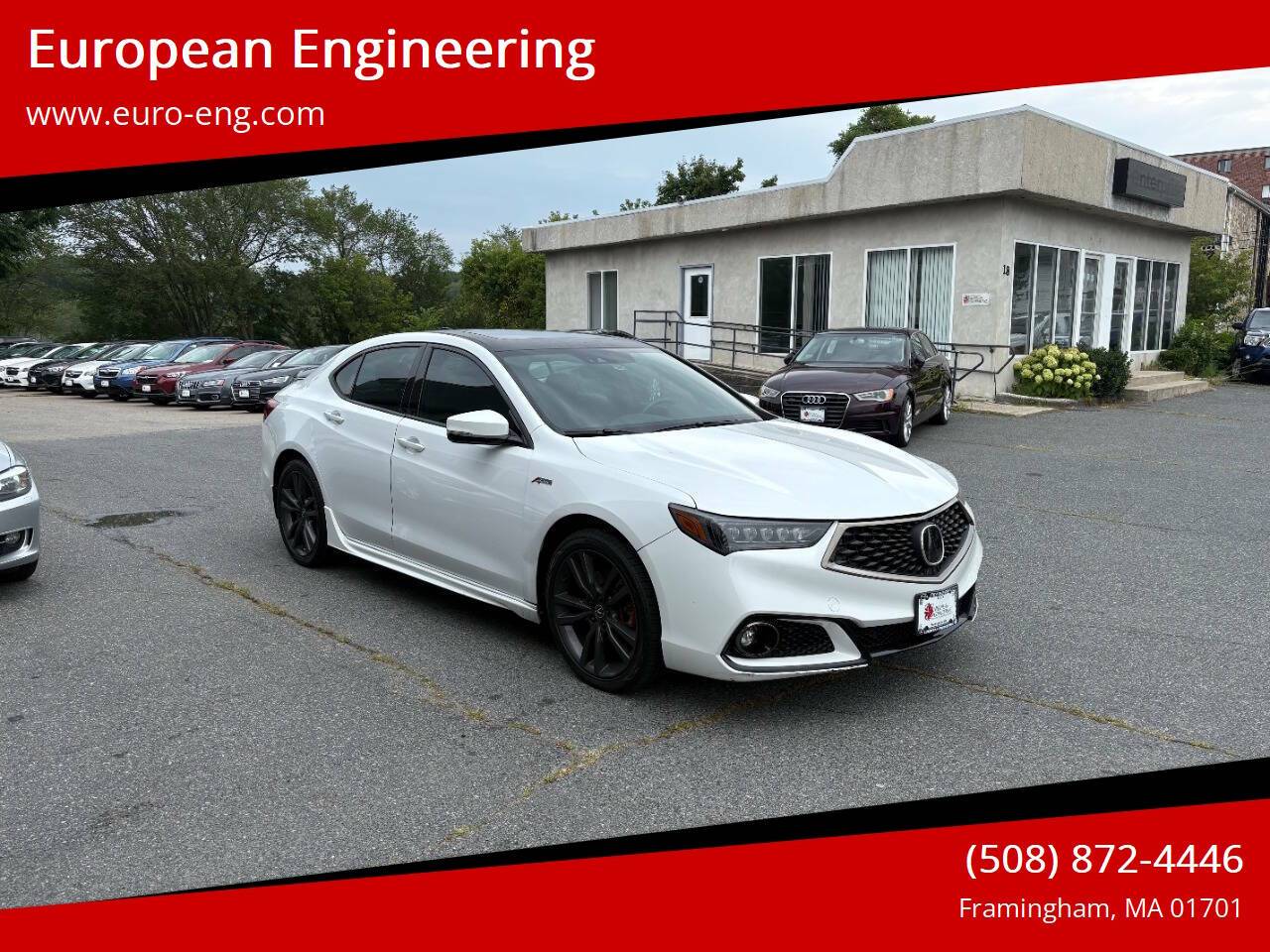 2019 Acura TLX A-Spec with Technology Package — Sedan — 57,271 mi — Framingham, MA