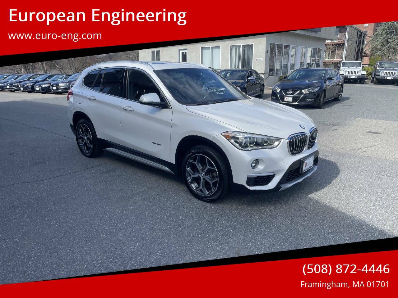 2017 BMW X1 28i — SUV — 80,095 mi — Framingham, MA