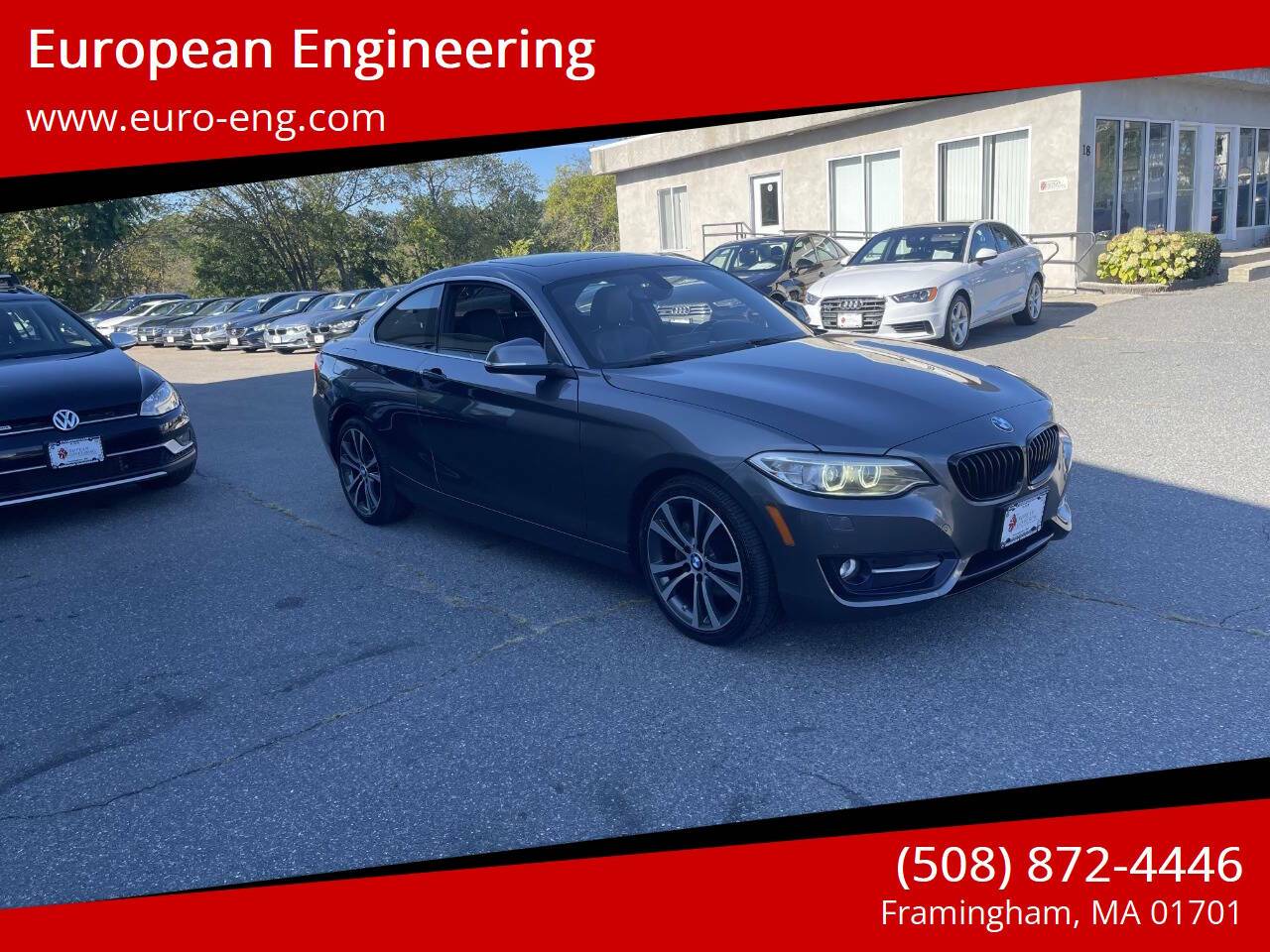 2017 BMW 2 Series 230i — Coupe — 84,804 mi — Framingham, MA