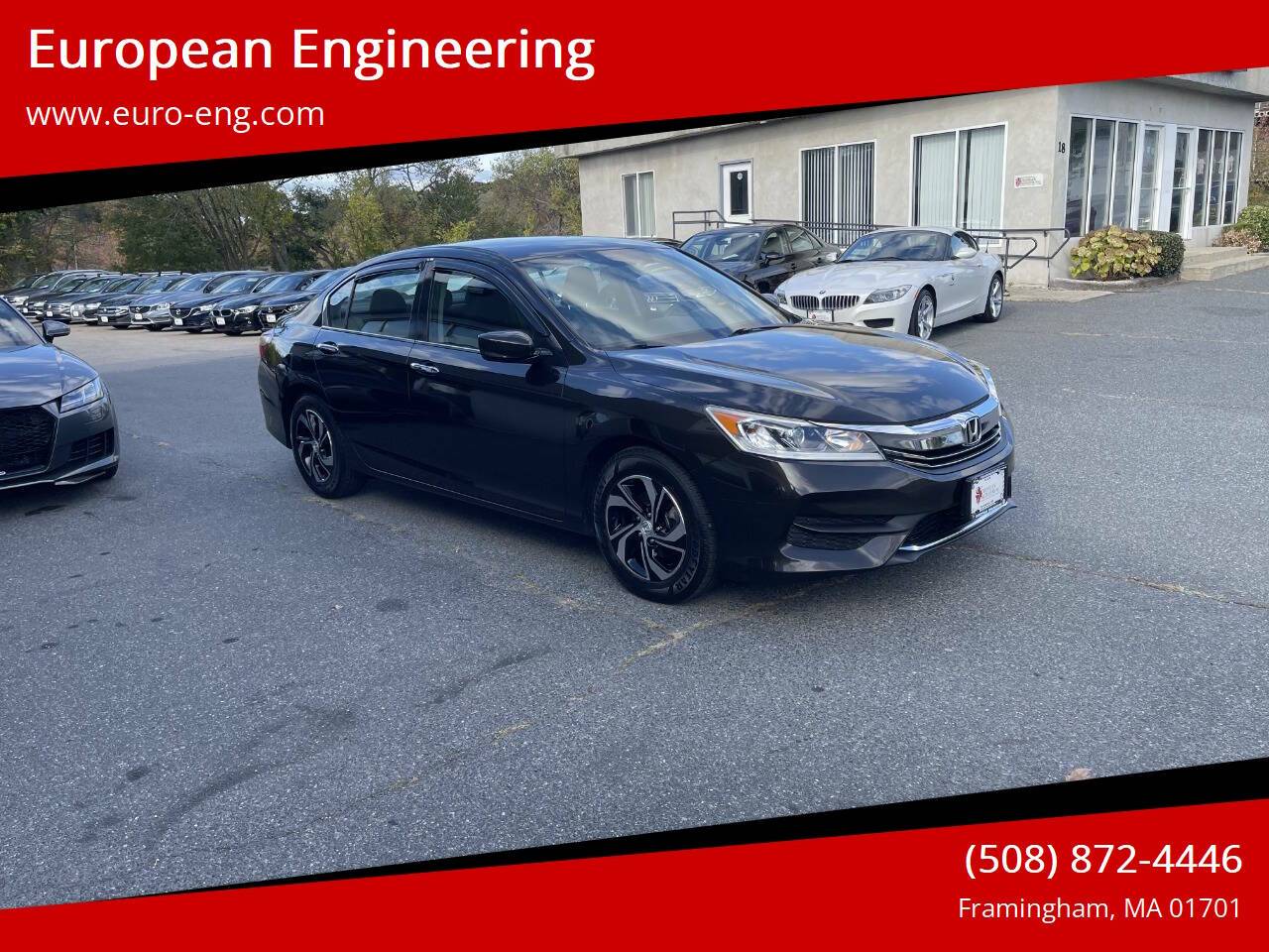 2017 Honda Accord LX — Sedan — 74,374 mi — Framingham, MA