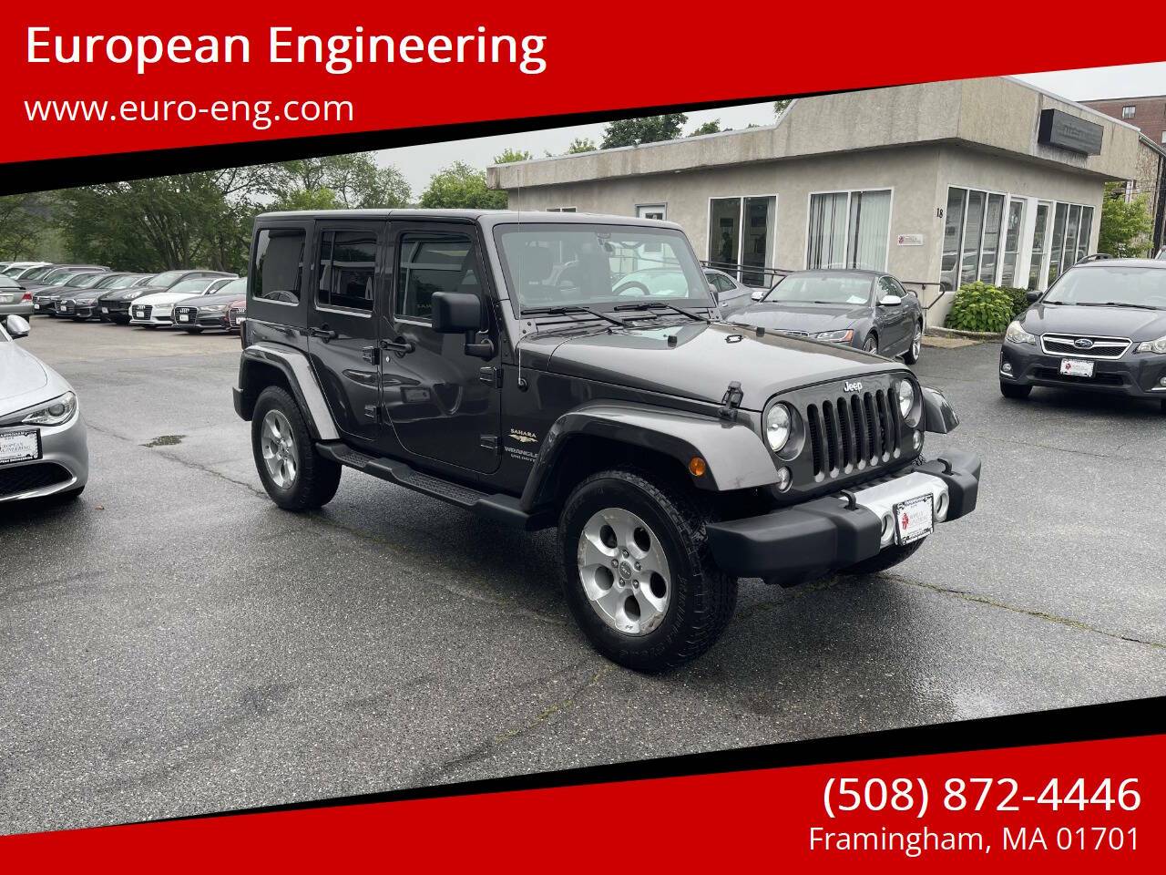 2014 Jeep Wrangler Sahara — SUV — 83,006 mi — Framingham, MA