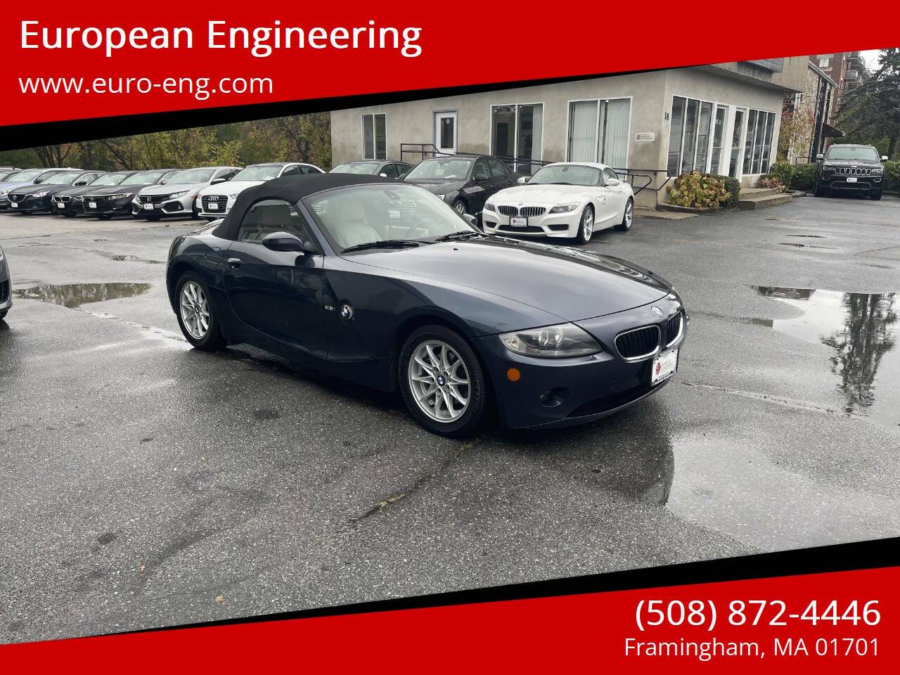 2005 BMW Z4 2.5i — Convertible — 49,387 mi — Framingham, MA