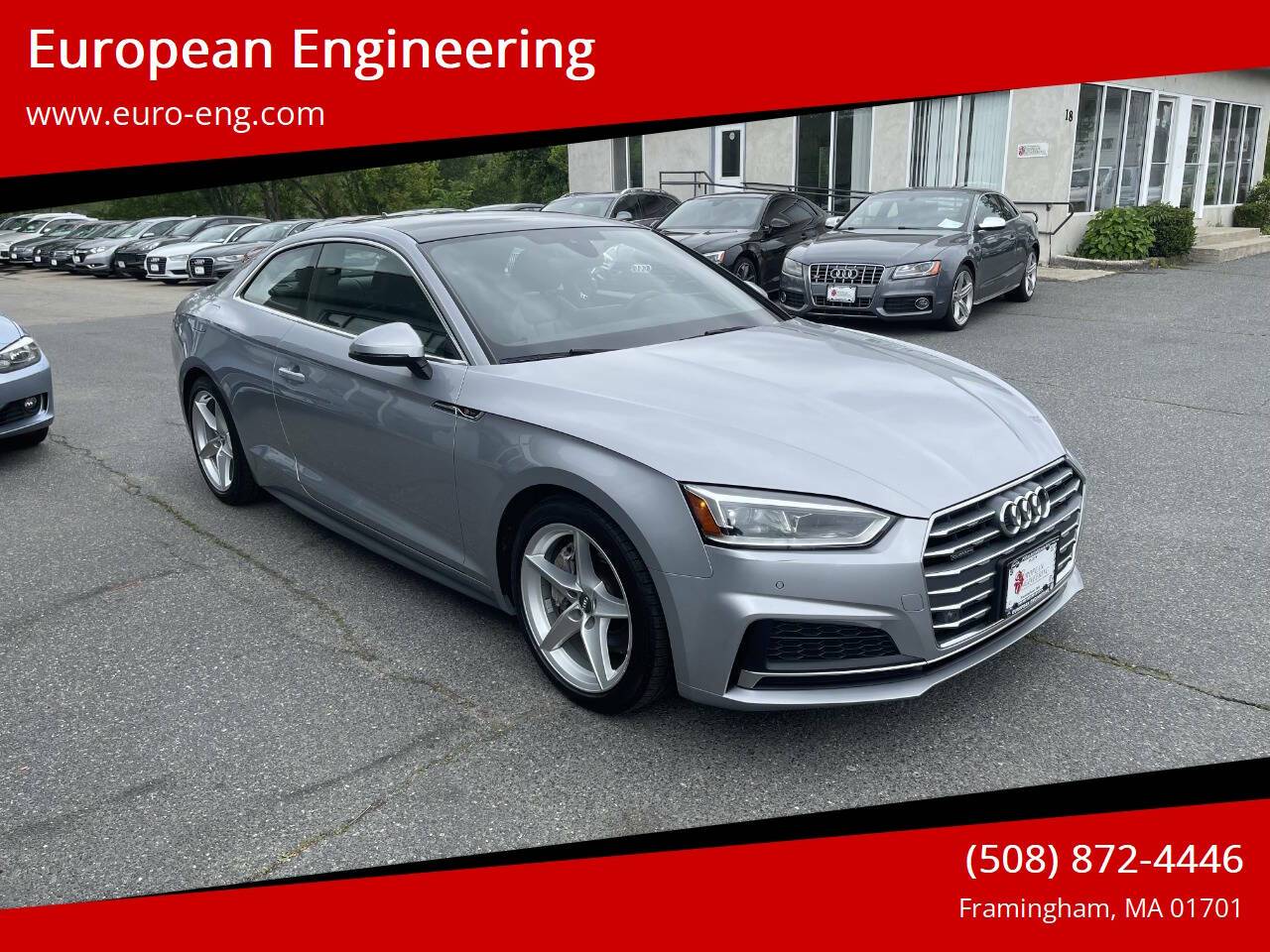2019 Audi A5 Premium Plus — Coupe — 60,080 mi — Framingham, MA