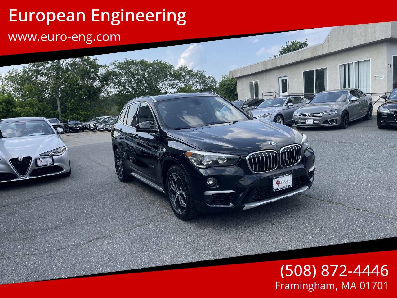 2017 BMW X1 28i — SUV — 81,661 mi — Framingham, MA