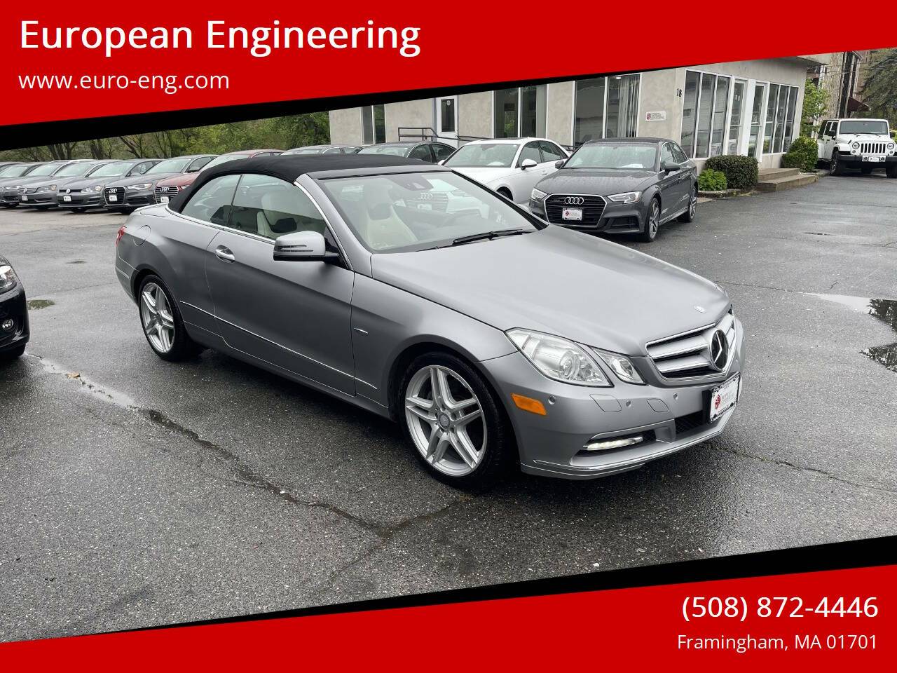 2012 Mercedes-Benz E-Class E 350 — Convertible — 51,582 mi — Framingham, MA