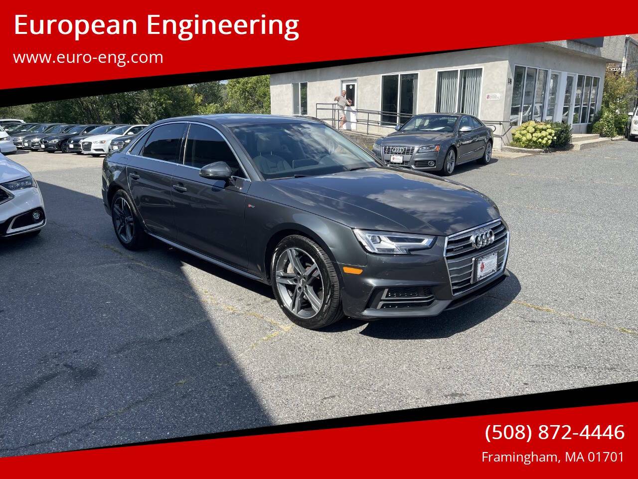 2018 Audi A4 Premium Plus — Sedan — 58,787 mi — Framingham, MA