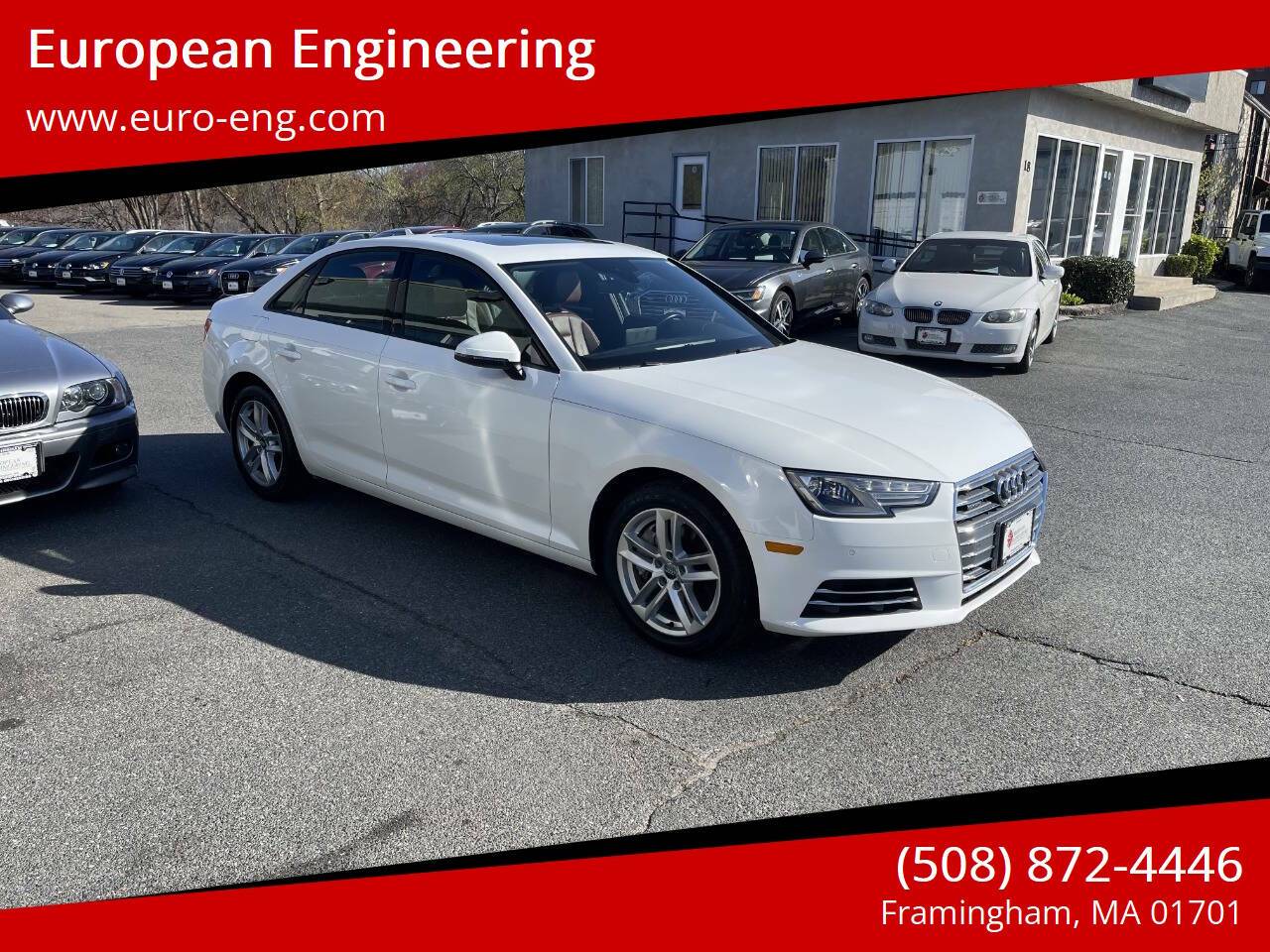 2017 Audi A4 Premium — Sedan — 48,963 mi — Framingham, MA