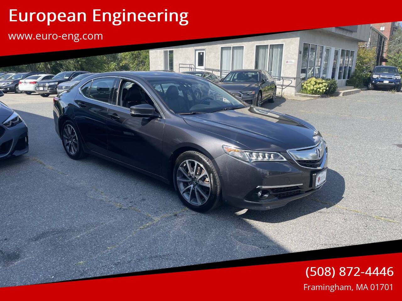 2015 Acura TLX Advance Package — Sedan — 38,682 mi — Framingham, MA