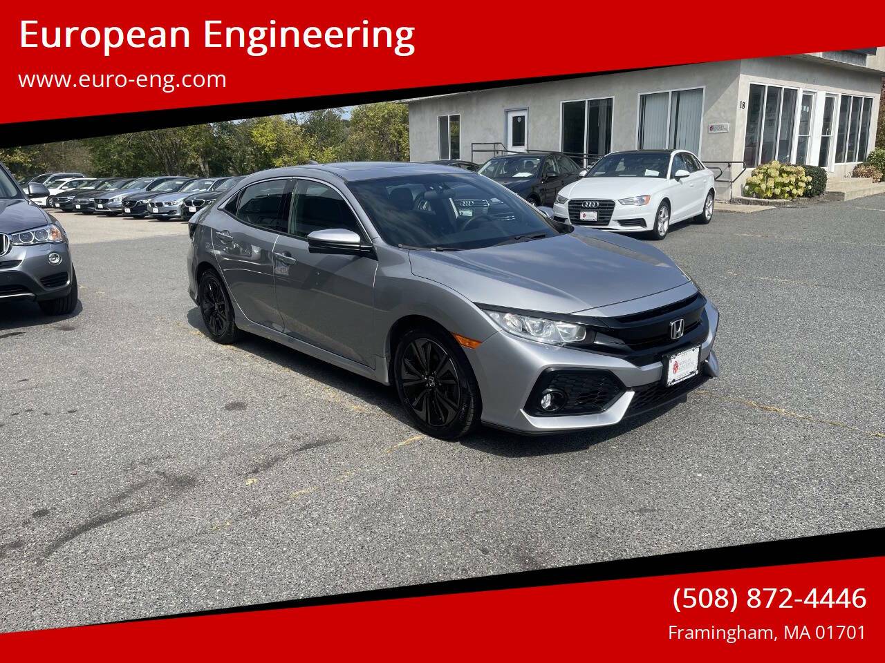 2018 Honda Civic EX — Hatchback — 39,873 mi — Framingham, MA