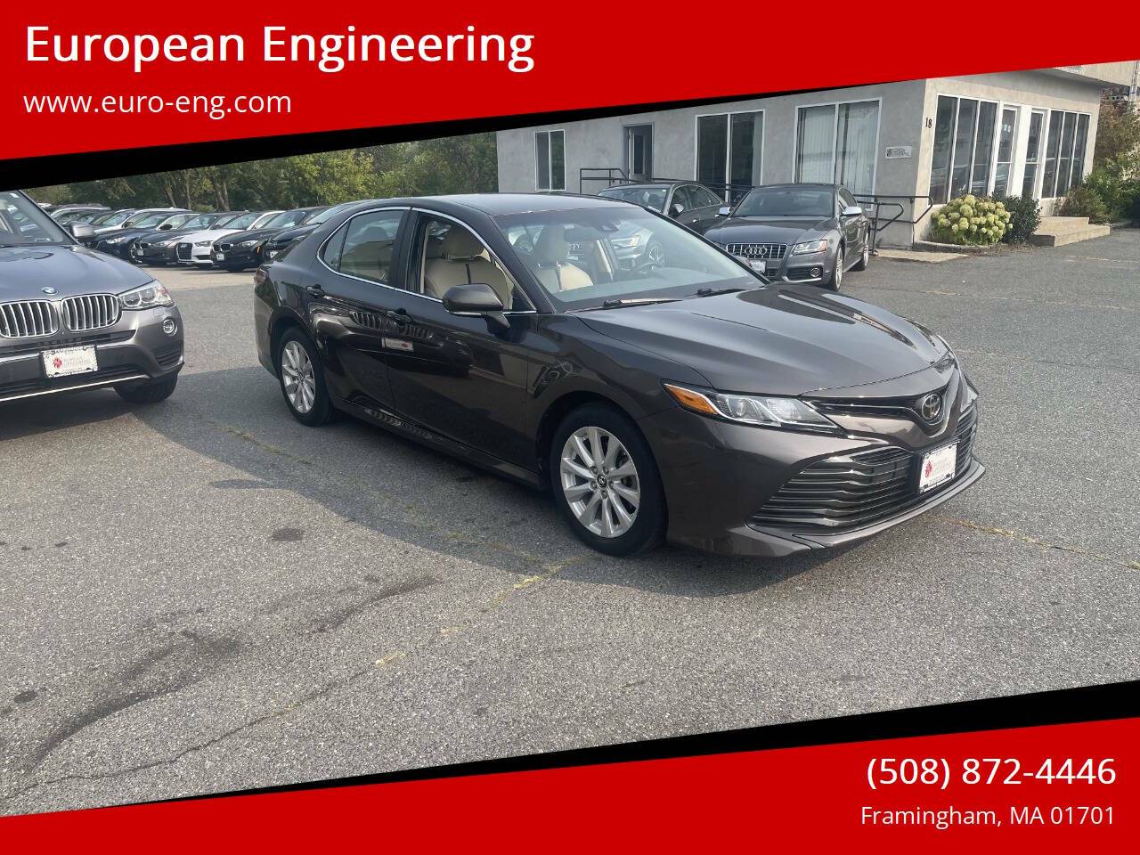 2018 Toyota Camry LE — Sedan — 26,139 mi — Framingham, MA