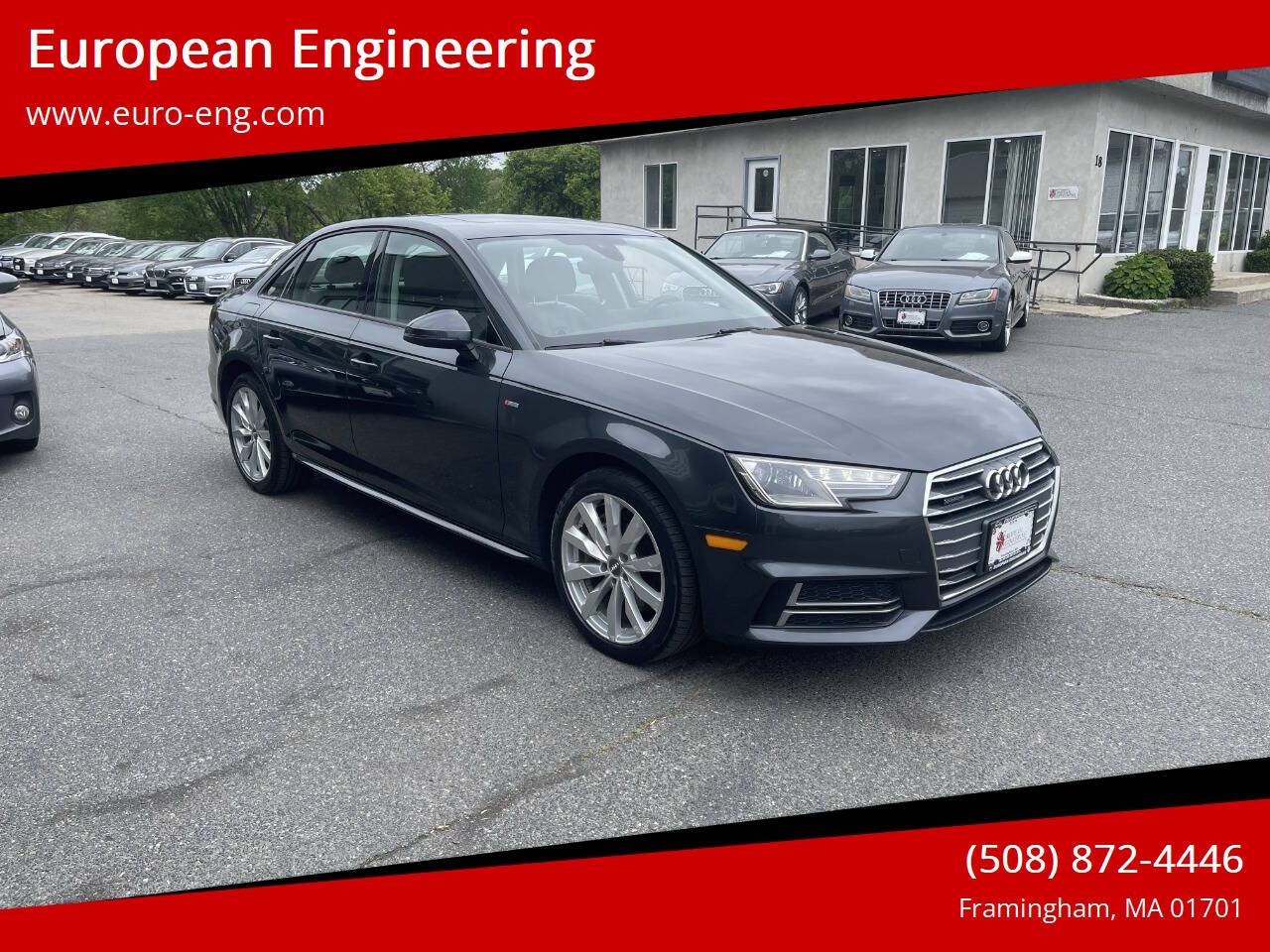 2018 Audi A4 Premium — Sedan — 87,001 mi — Framingham, MA