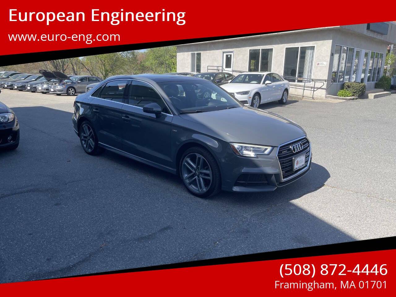 2018 Audi A3 Premium Plus — Sedan — 81,786 mi — Framingham, MA