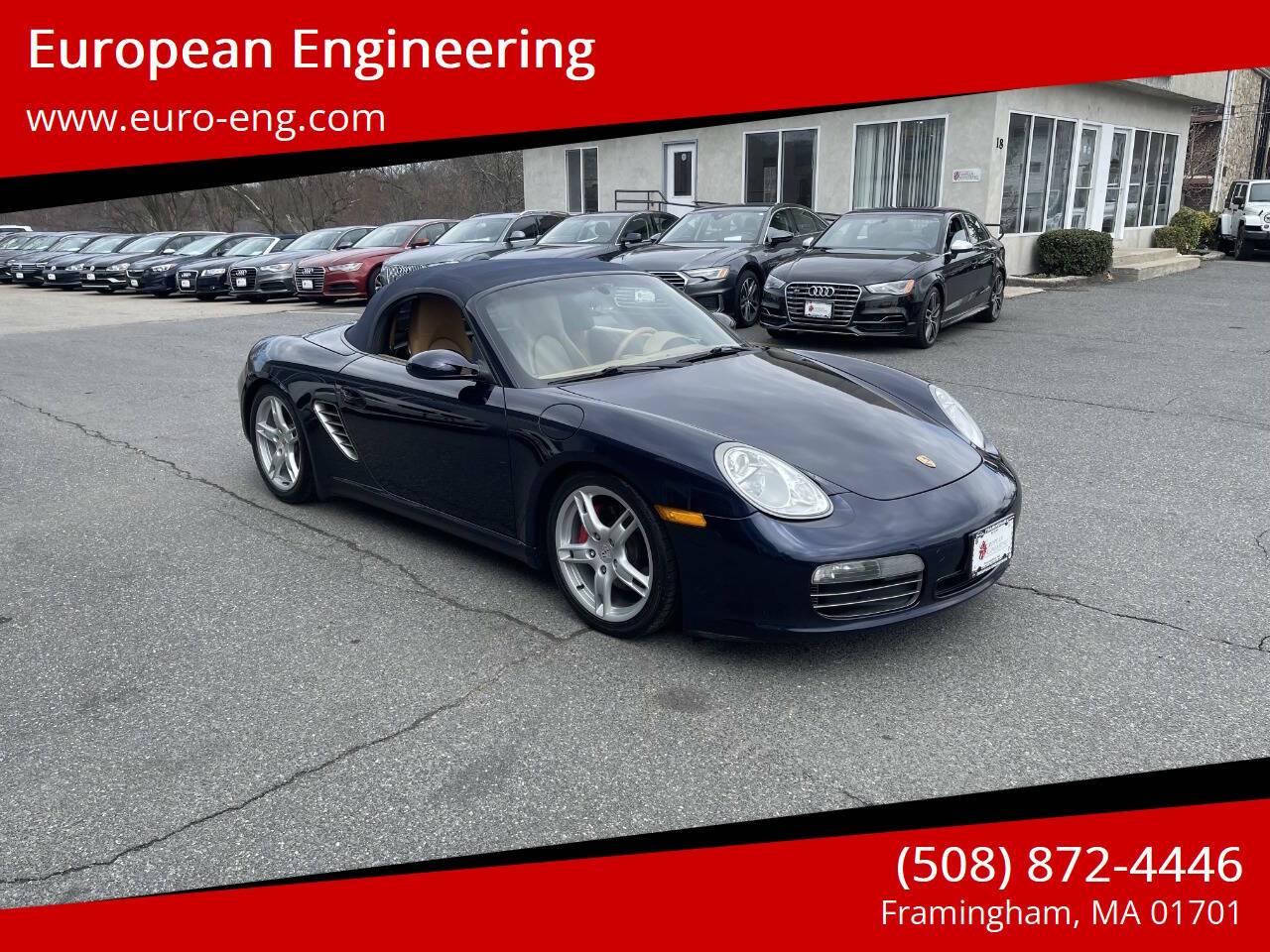 2005 Porsche Boxster S — Convertible — 76,741 mi — Framingham, MA