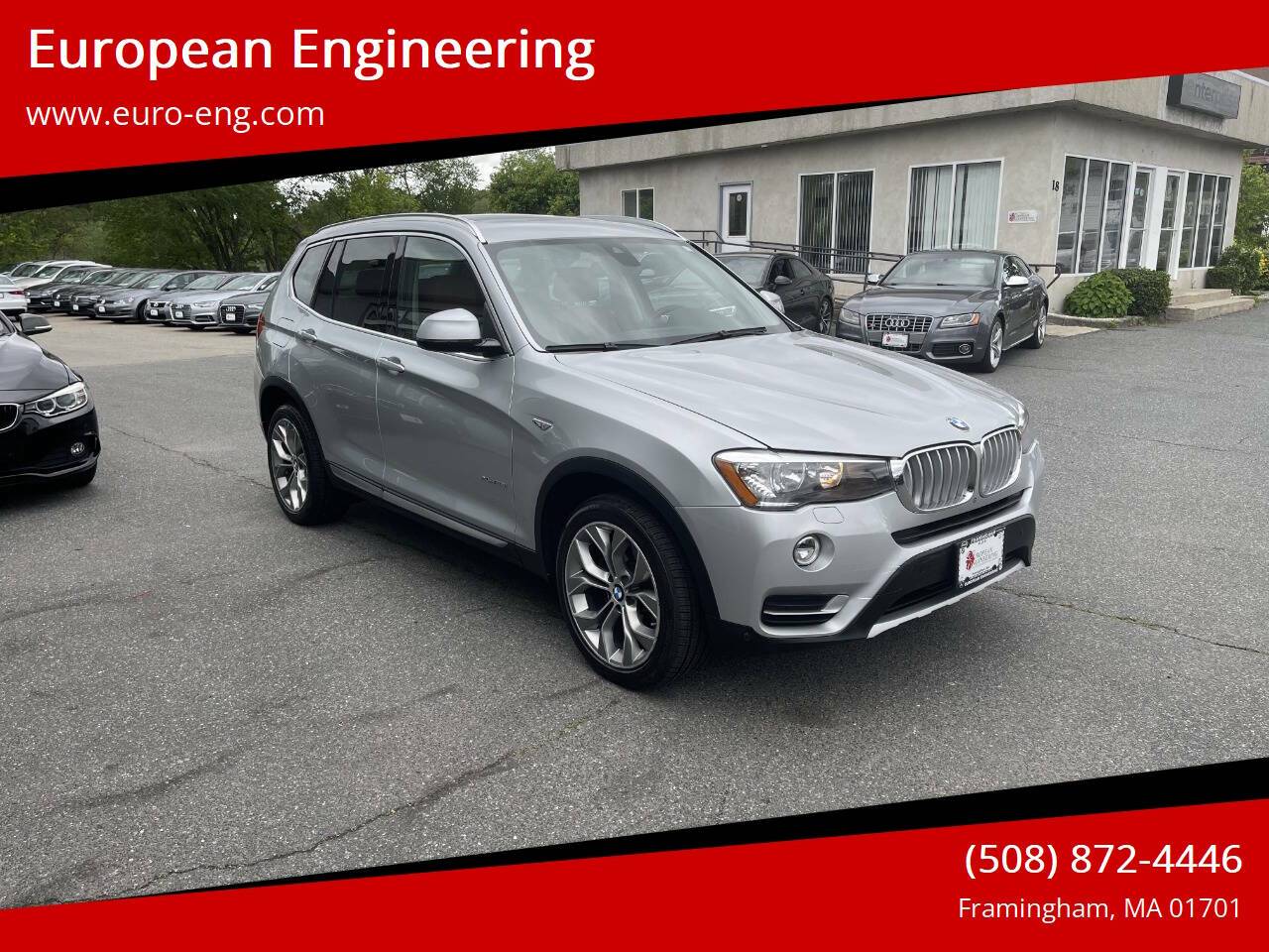 2017 BMW X3 28i — SUV — 67,957 mi — Framingham, MA