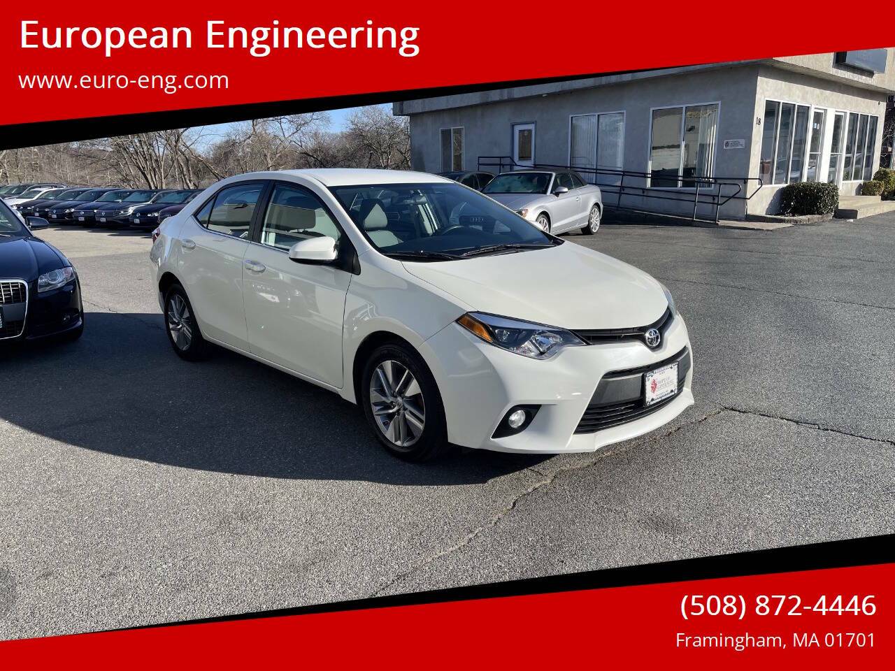 2014 Toyota Corolla LE Eco — Sedan — 77,073 mi — Framingham, MA