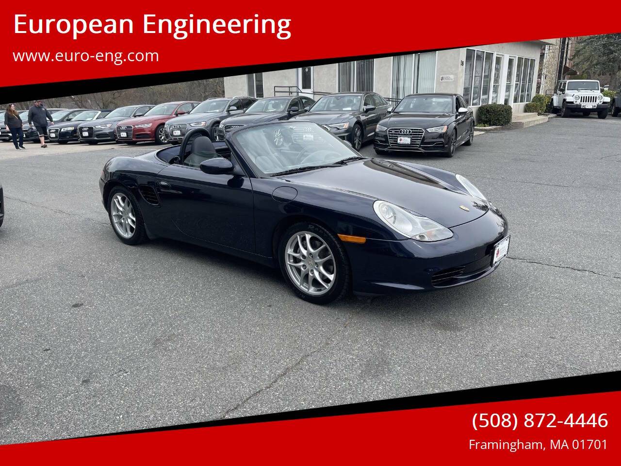 2003 Porsche Boxster Standard — Convertible — 44,224 mi — Framingham, MA