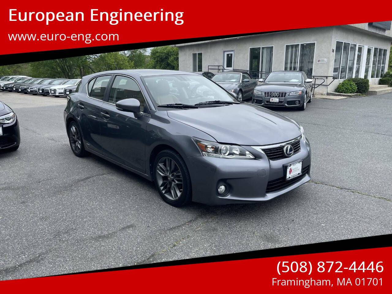 2012 Lexus CT CT 200h Premium — Hatchback — 160,396 mi — Framingham, MA