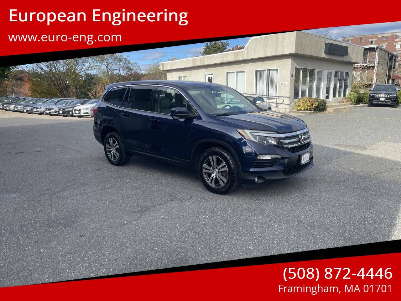 2017 Honda Pilot EX-L — SUV — 90,422 mi — Framingham, MA