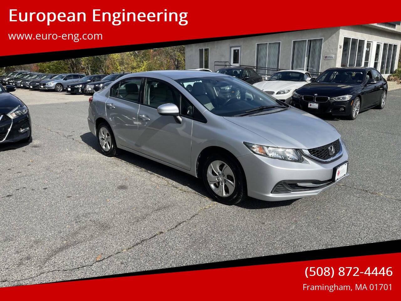 2014 Honda Civic LX — Sedan — 66,404 mi — Framingham, MA