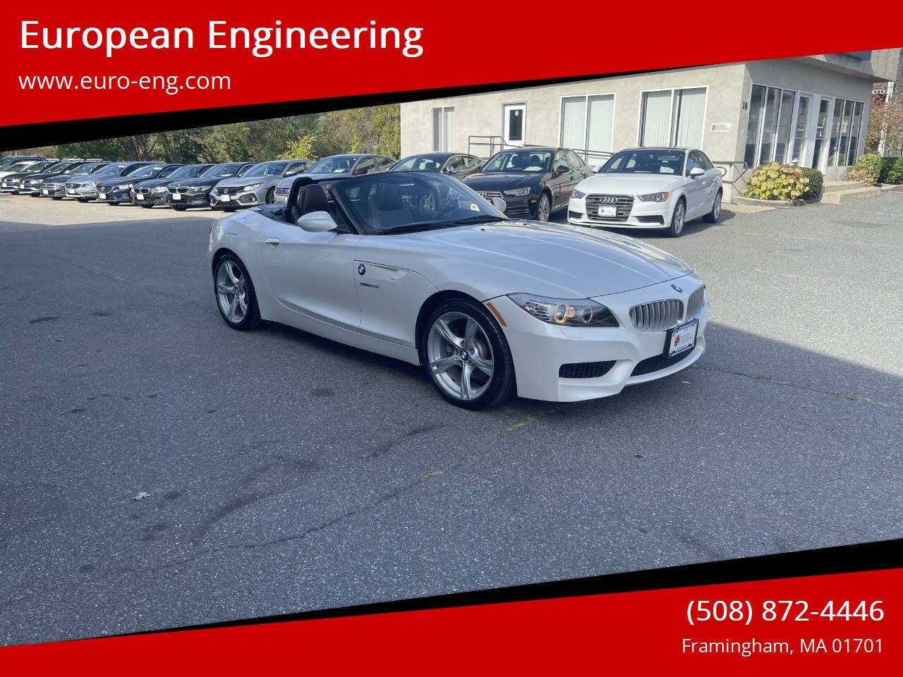 2013 BMW Z4 35i — Convertible — 65,244 mi — Framingham, MA