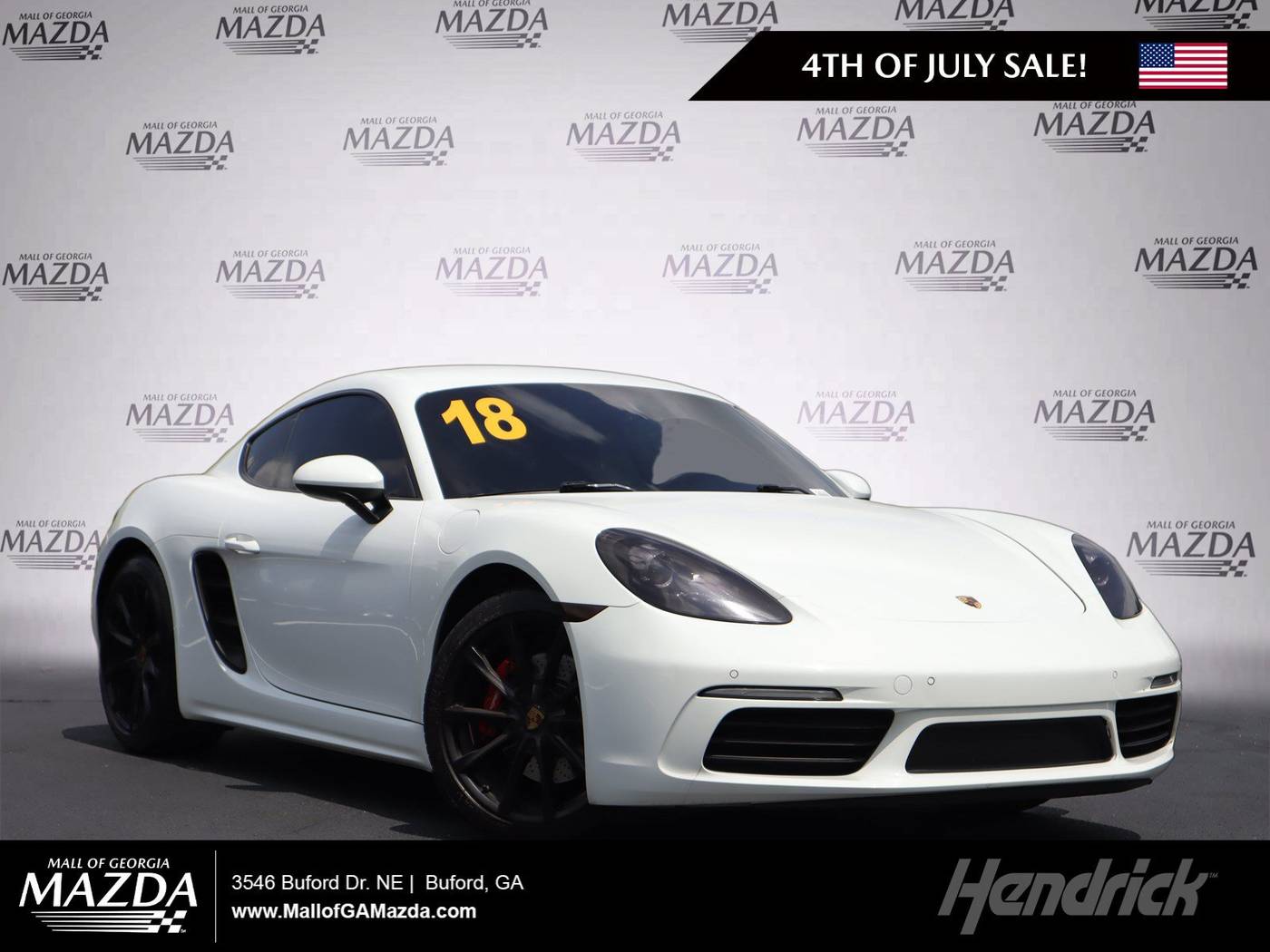 2018 Porsche 718 Cayman