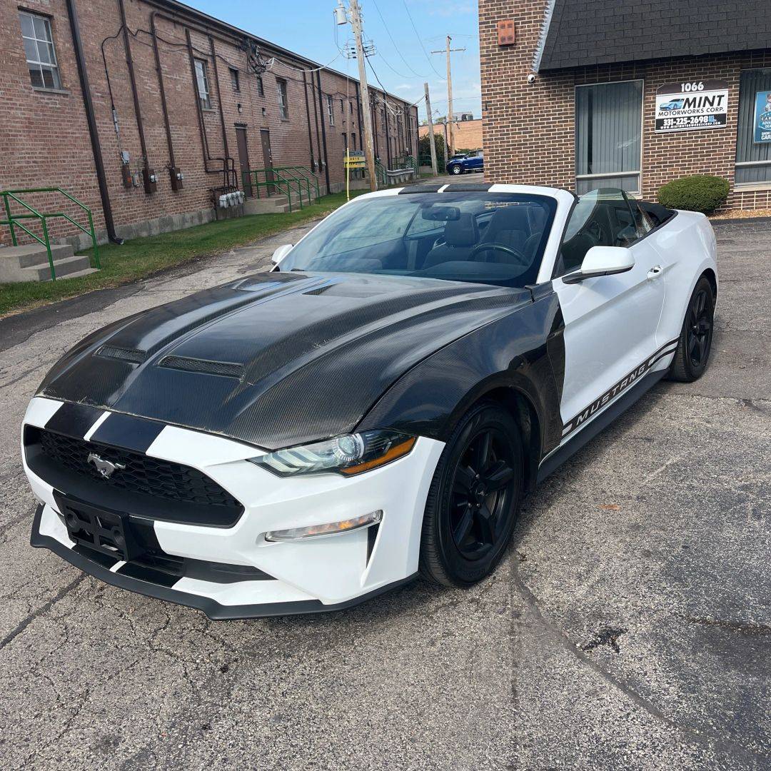 2019 Ford Mustang EcoBoost — Convertible — 59,890 mi — Arlington, VA