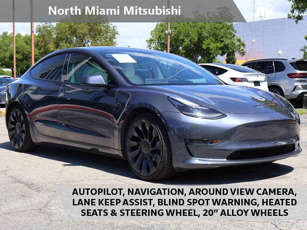 2021 Tesla Model 3 Performance — Sedan — 21,742 mi — Miami Gardens, FL