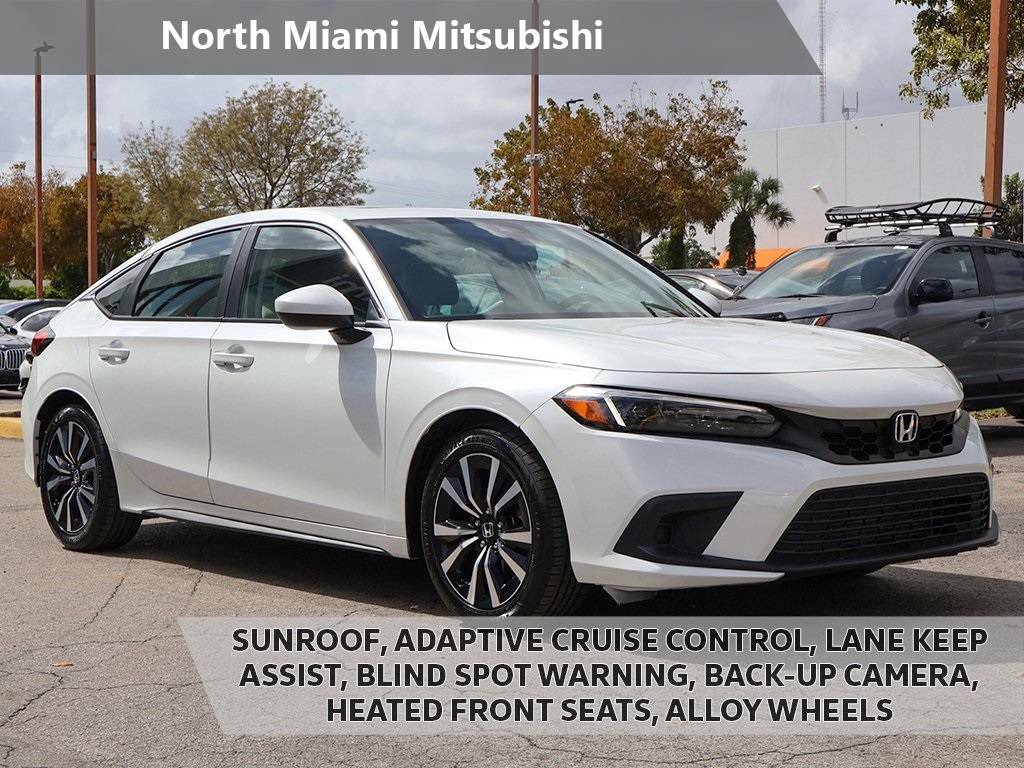 2022 Honda Civic EX-L — Hatchback — 51,309 mi — Miami Gardens, FL