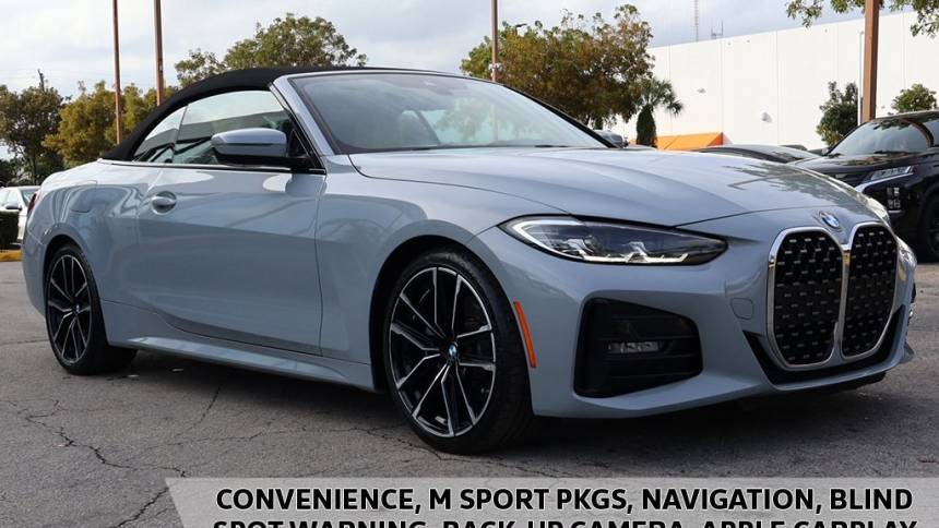2022 BMW 4 Series 430i — Convertible — 24,159 mi — Miami Gardens, FL