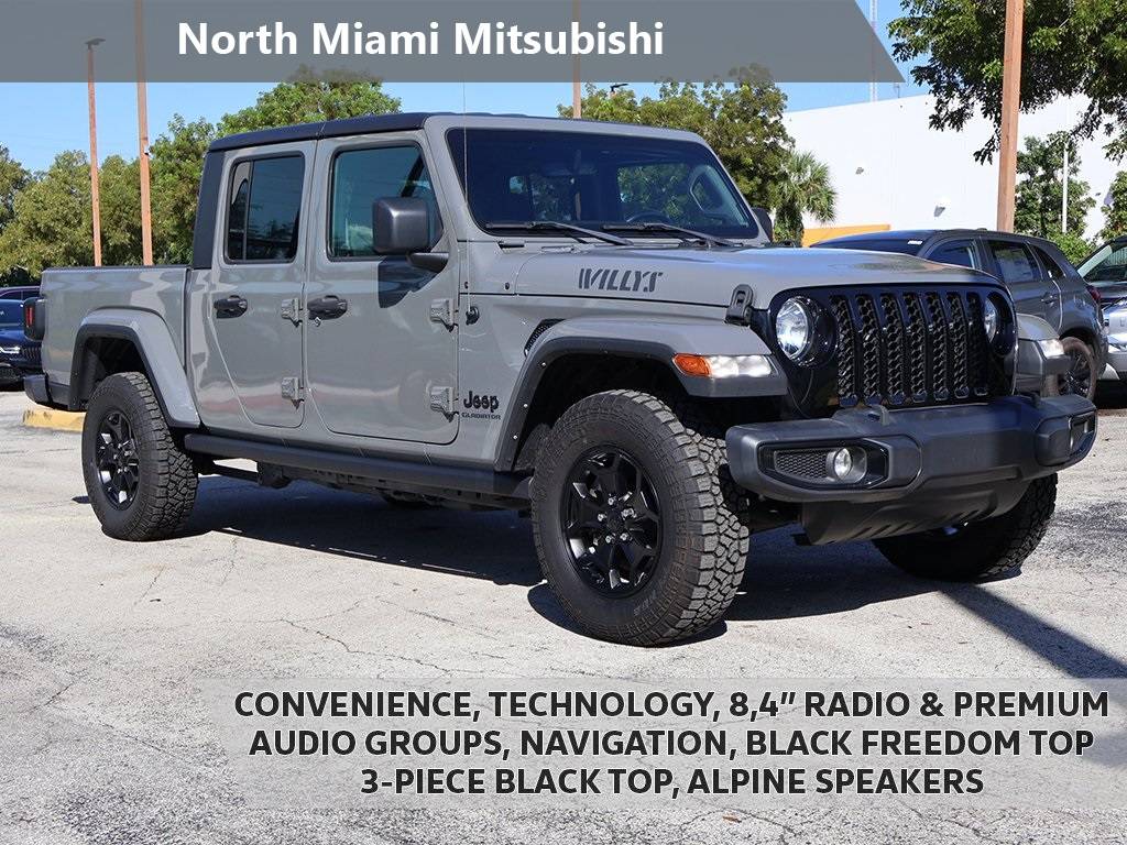 2021 Jeep Gladiator Willys — Pickup Truck — 37,445 mi — Miami Gardens, FL