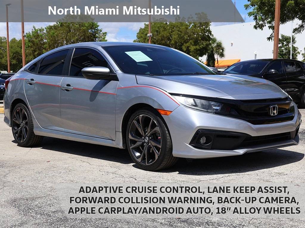 2021 Honda Civic Sport — Sedan — 65,468 mi — Miami Gardens, FL