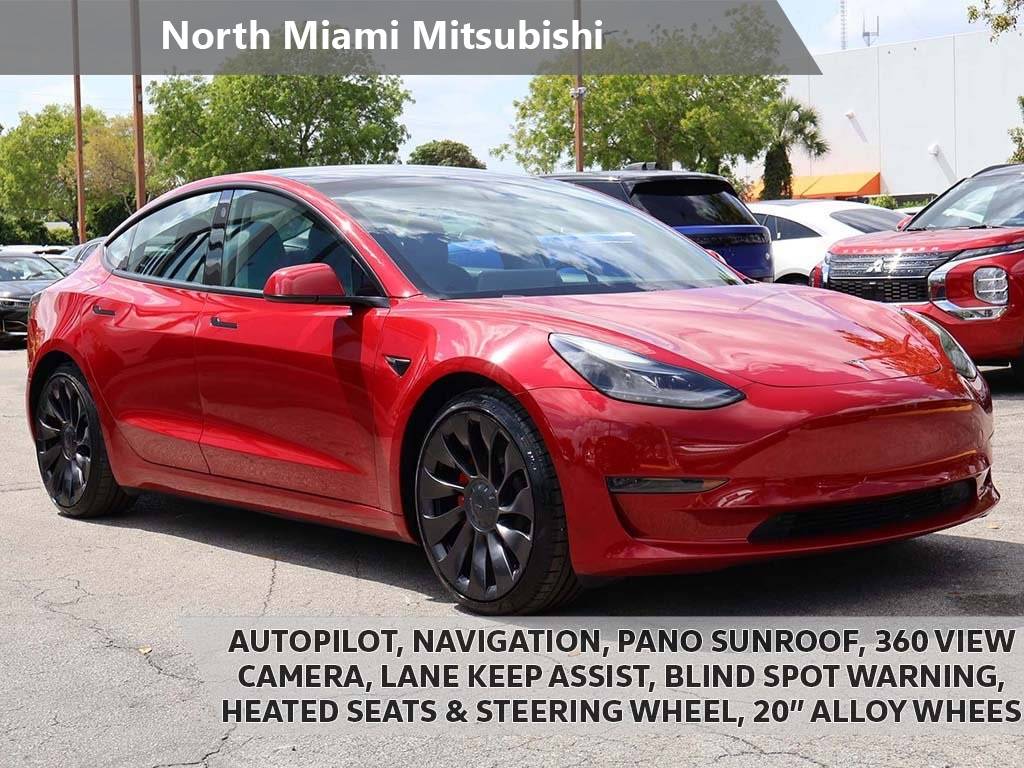 2021 Tesla Model 3 Performance — Sedan — 21,723 mi — Miami Gardens, FL