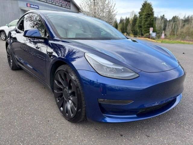 2021 Tesla Model 3 Performance — Sedan — 23,700 mi — Woodinville, WA