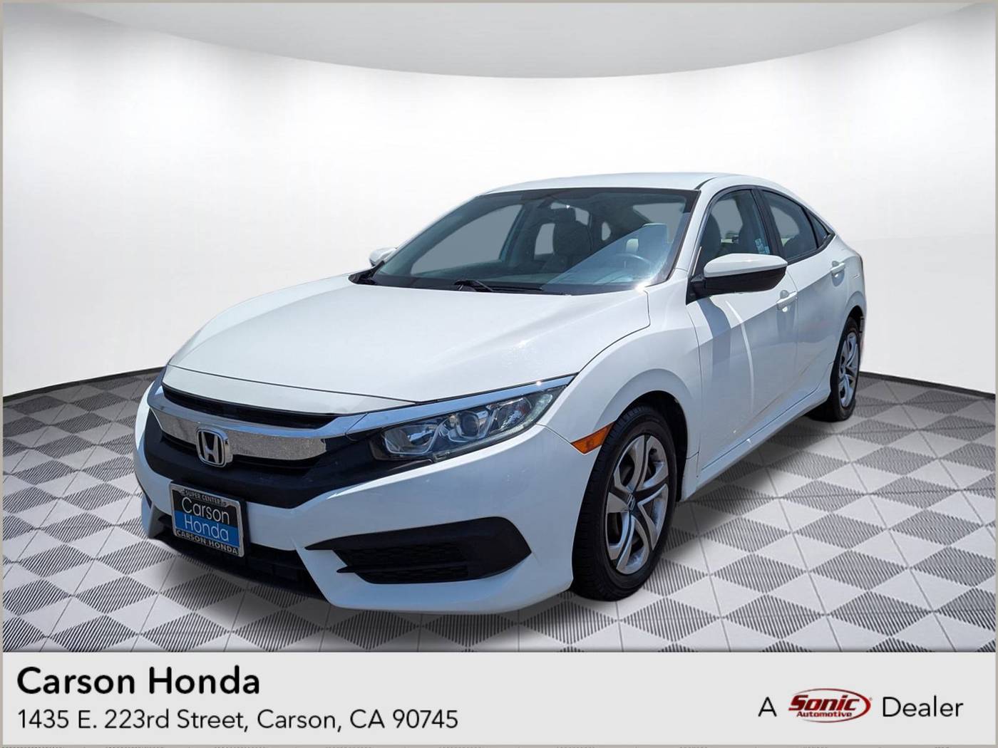 2017 Honda Civic LX — Sedan — 110,452 mi — Carson, CA